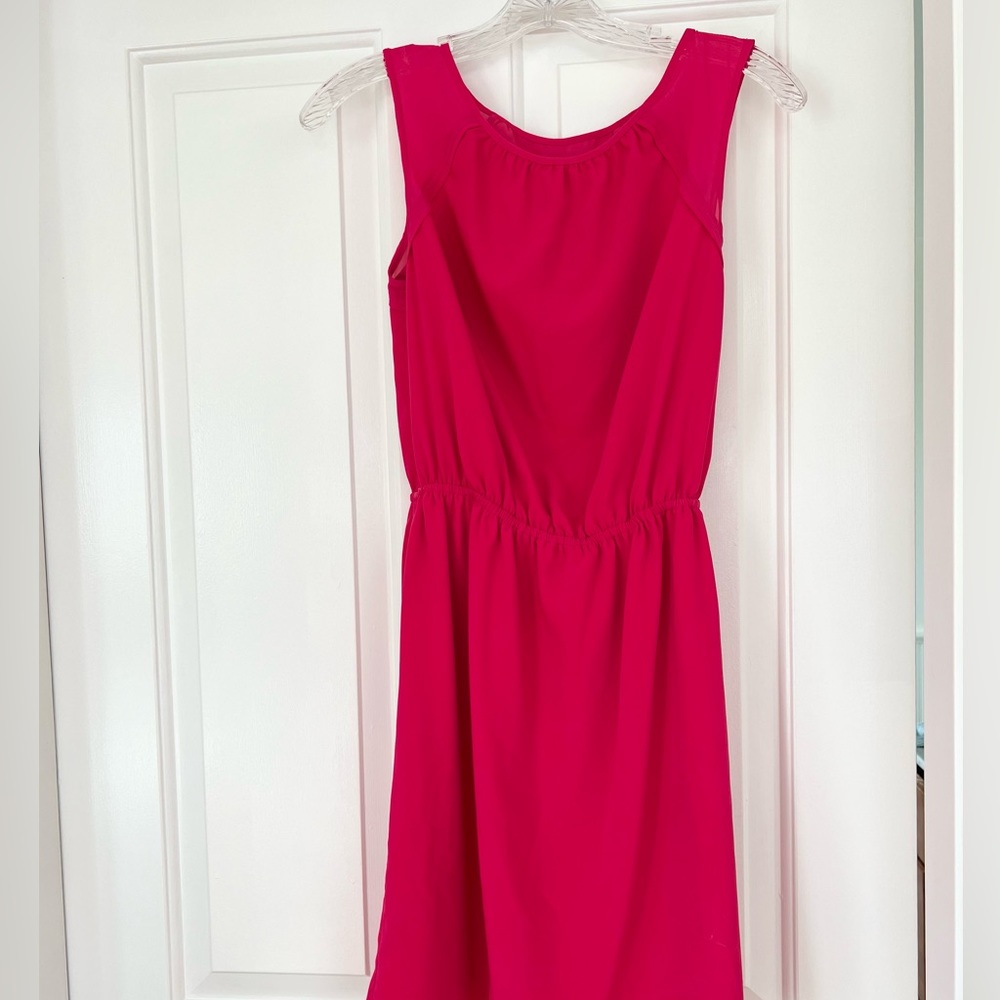 Elodie hot pink dress